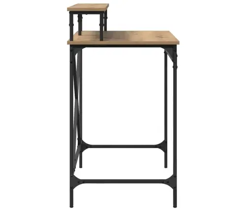 Galds Artisānā Ozols 80 X 50 X 90 Cm Inženierijas Koks Vidaxl