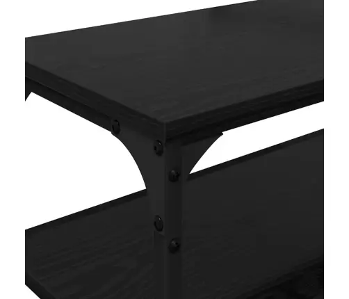 Televizora Skapīša Melns Ozolkoks 160 X 30 X 50 Cm Vidaxl