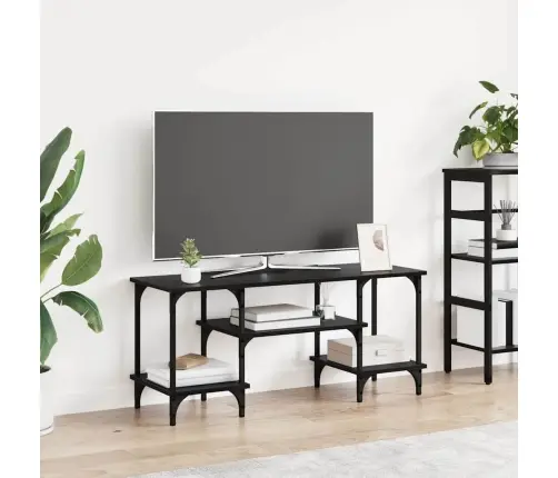 Televizora Skapīša Melns Ozolkoks 102 X 35 X 45,5 Cm Vidaxl