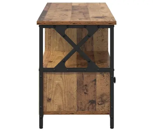 Televizora Skapīša Ar Atvilktni Vecs Koks 90 X 33 X 45 Cm Vidaxl