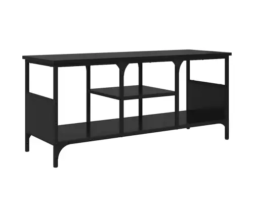 Televizora Skapīša Melns Ozolkoks 100 X 35 X 45 Cm Vidaxl