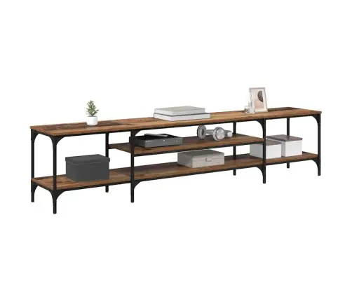 Televizora Skapīša Vecs Koks 201 X 35 X 45 Cm Vidaxl