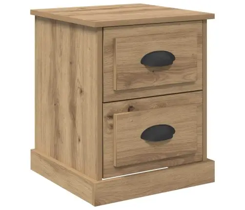 Nakts Skapītis 2 Pcs Amatnieku Ozola 39 X 39 X 47.5 Cm Vidaxl