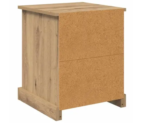 Nakts Skapītis 2 Pcs Amatnieku Ozola 39 X 39 X 47.5 Cm Vidaxl