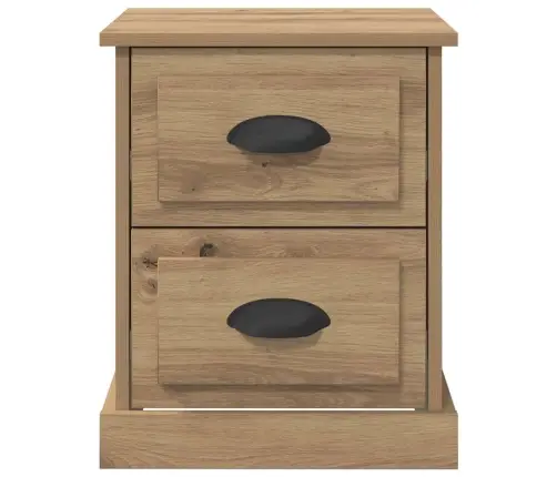 Nakts Skapītis 2 Pcs Amatnieku Ozola 39 X 39 X 47.5 Cm Vidaxl