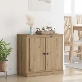 Puse Artisānā Ozols 70 X 35,5 X 67,5 Cm Inženierijas Koks Vidaxl