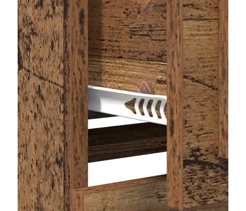 Puse Vecs Koks 70 X 35,5 X 67,5 Cm Inženierijas Koks Vidaxl