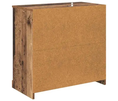 Puse Vecs Koks 70 X 35,5 X 67,5 Cm Inženierijas Koks Vidaxl