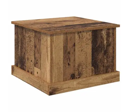 Kafijas Galdiņš Vecs Koks 50 X 50 X 35 Cm Inženierijas Koks Vidaxl