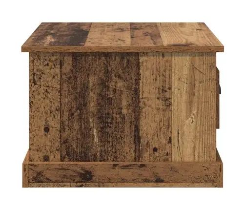 Kafijas Galdiņš Vecs Koks 50 X 50 X 35 Cm Inženierijas Koks Vidaxl