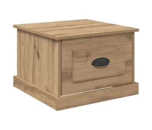 Kafijas Galdiņš With Drawer Amatnieku Ozola 50 X 50 X 35 Cm Vidaxl