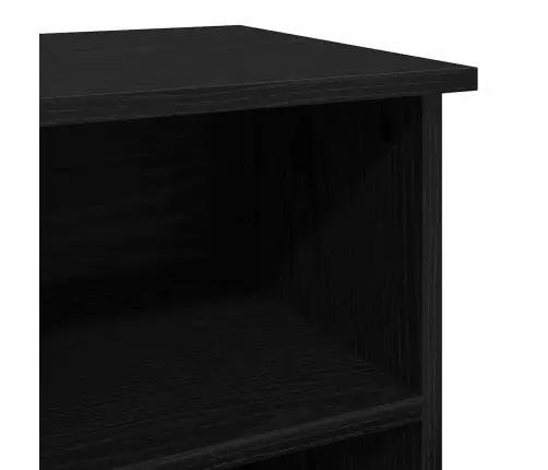 Televizora Skapīša Melns Ozolkoks 99,5 X 35,5 X 48 Cm Vidaxl