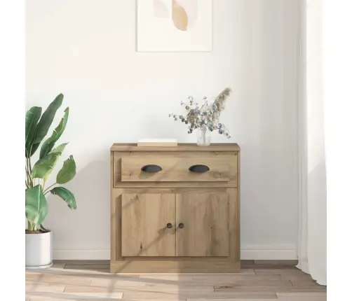 Augstais Skapītis Artisānā Ozols 70 X 35,5 X 67,5 Cm Vidaxl