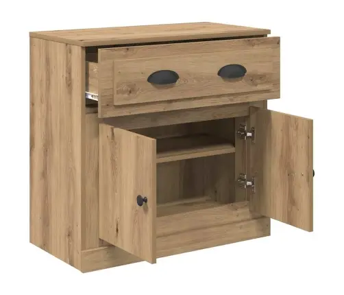 Augstais Skapītis Artisānā Ozols 70 X 35,5 X 67,5 Cm Vidaxl