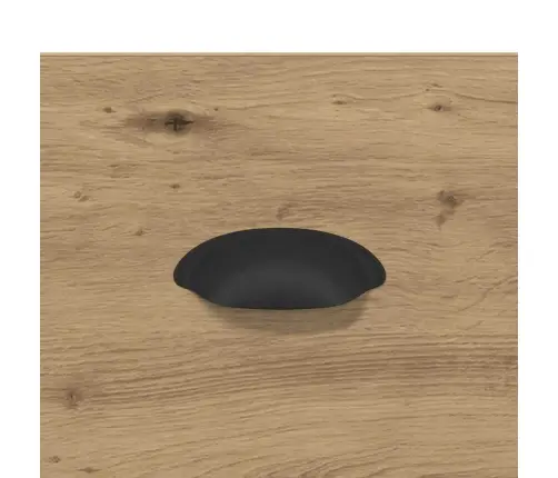 Puse Artisānā Ozols 70 X 35,5 X 67,5 Cm Inženierijas Koks Vidaxl