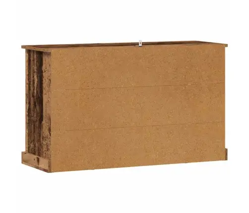 Puse Vecs Koks 100 X 35,5 X 60 Cm Inženierijas Koks Vidaxl