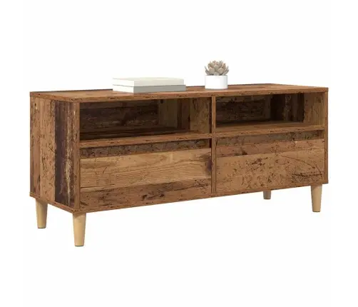 Televizoriaus Spintelė Senovinis Medis 100 X 34,5 X 44,5 Cm
