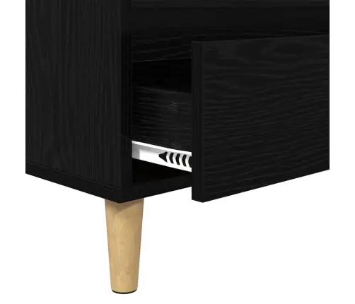 Telerikapp Sahtliga Must Tamm 100 X 34,5 X 44,5 Cm Tehispuit