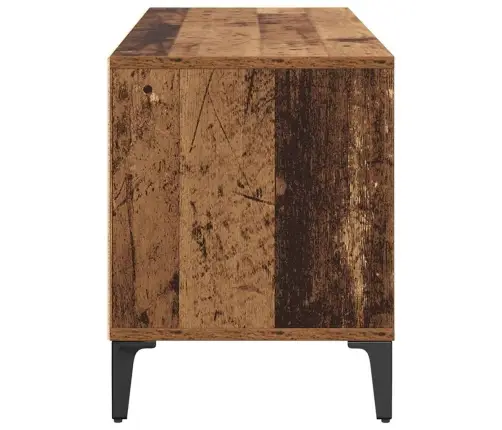 Televizora Skapīša Ar Atvilktni Vecs Koks 100 X 34,5 X 44,5 Cm Vidaxl