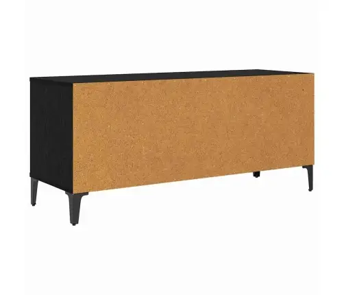 Televizora Skapīša Melns Ozolkoks 100 X 34,5 X 44,5 Cm Vidaxl