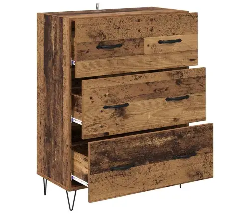 Kõide Sahtliga Vana Puit 69,5 X 34 X 90 Cm