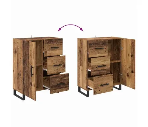 Kõide Sahtliga Vana Puit 69,5 X 34 X 90 Cm