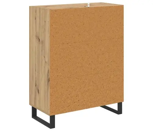 Puse Ar Atvilktni Artisānā Ozols 69,5 X 34 X 90 Cm Vidaxl