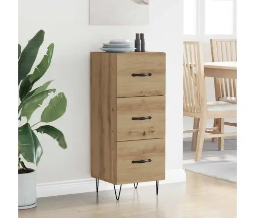 Puse Amatnieku Ozola 34 X 34.5 X 90 Cm Inženierijas Koks Vidaxl