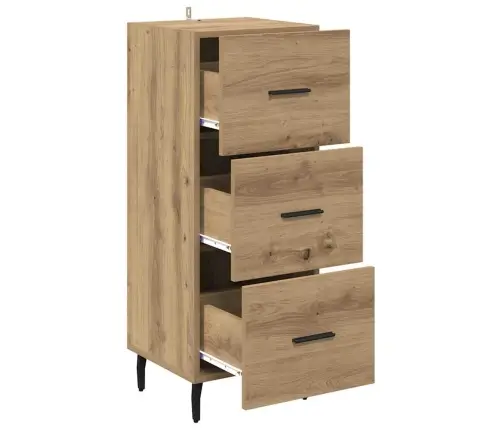 Puse Amatnieku Ozola 34 X 34.5 X 90 Cm Inženierijas Koks Vidaxl