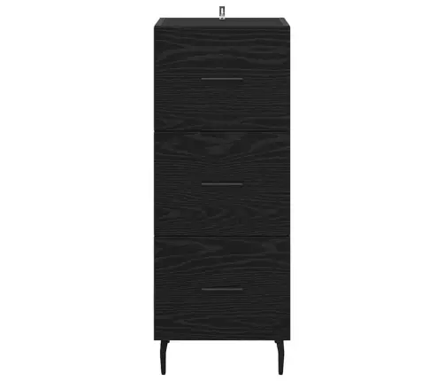 Kõide Sahtliga Must Tamm 34 X 34.5 X 90 Cm Tehispuit