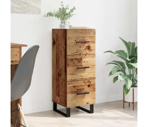 Kõide Sahtliga Vana Puit 34,5 X 34 X 90 Cm