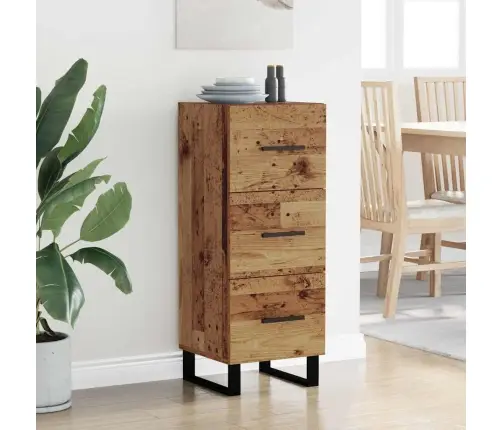 Kõide Sahtliga Vana Puit 34,5 X 34 X 90 Cm