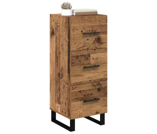 Kõide Sahtliga Vana Puit 34,5 X 34 X 90 Cm