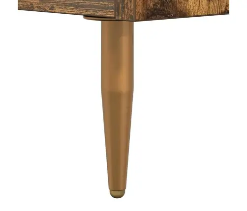 Puse Vecs Koks 34 X 34.5 X 90 Cm Inženierijas Koks Vidaxl