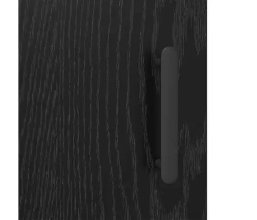 Puse Melns Ozolkoks 69,5 X 34 X 90 Cm Vidaxl