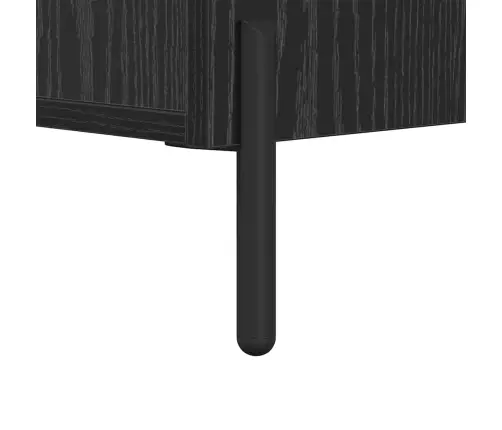 Puse Melns Ozolkoks 69,5 X 34 X 90 Cm Vidaxl