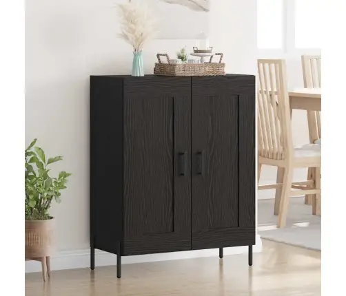 Puse Melns Ozolkoks 69,5 X 34 X 90 Cm Vidaxl