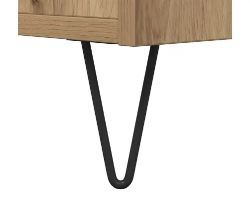 Puse Artisānā Ozols 34,5 X 34 X 90 Cm Vidaxl