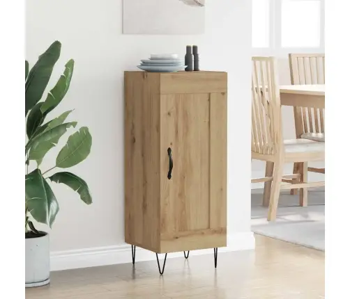 Puse Artisānā Ozols 34,5 X 34 X 90 Cm Vidaxl