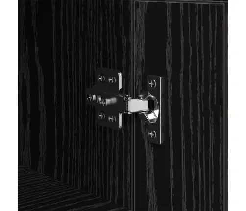 Puse Olden Melns Ozolkoks 34,5 X 34 X 90 Cm Vidaxl