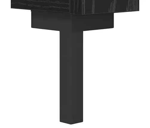 Puse Olden Melns Ozolkoks 34,5 X 34 X 90 Cm Vidaxl