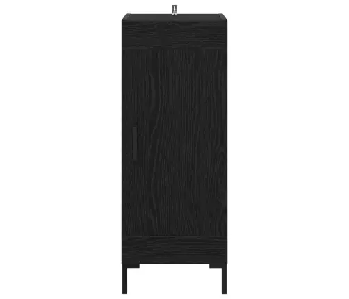 Puse Olden Melns Ozolkoks 34,5 X 34 X 90 Cm Vidaxl