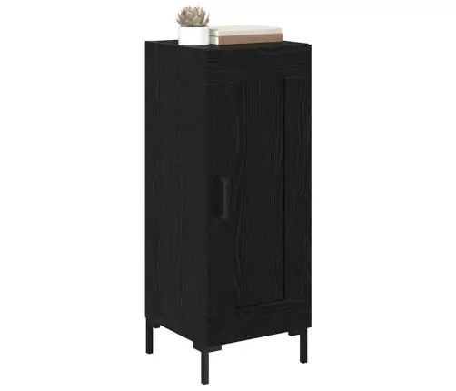 Puse Olden Melns Ozolkoks 34,5 X 34 X 90 Cm Vidaxl