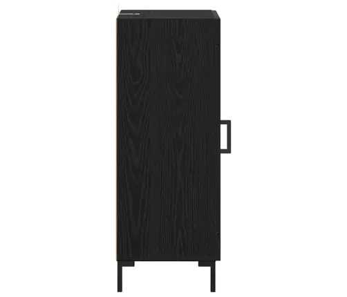 Puse Olden Melns Ozolkoks 34,5 X 34 X 90 Cm Vidaxl