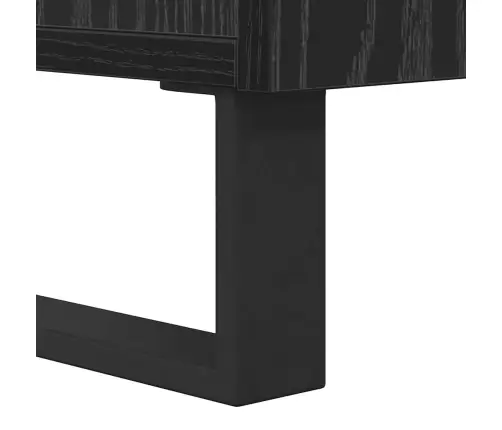 Puse Melns Ozolkoks 34,5 X 34 X 90 Cm Vidaxl