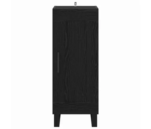 Puse Melns Ozolkoks 34,5 X 34 X 90 Cm Vidaxl