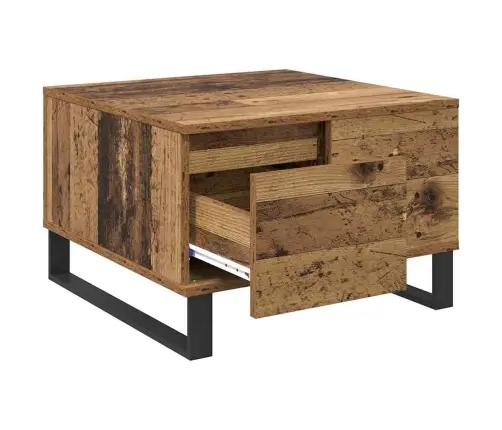 Kohvilaud Sahtliga Vana Puit 55 X 55 X 36.5 Cm Tehispuit