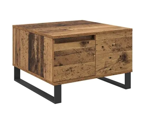 Kohvilaud Sahtliga Vana Puit 55 X 55 X 36.5 Cm Tehispuit