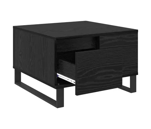 Kafijas Galdiņš Melns Ozols 55 X 55 X 36.5 Cm Inženierijas Koks Vidaxl Kafijas Galdiņš Melns Ozols 55 X 55 X 36.5 Cm Inženierijas Koks Vidaxl