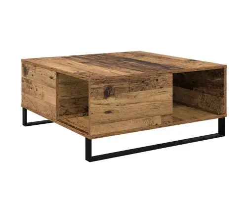 Kavos Staliukas Sena Mediena 80 X 80 X 36.5 Cm Apdirbta Mediena